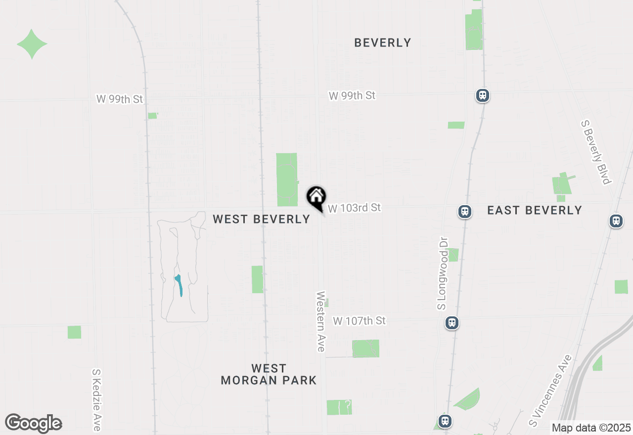 Map of 10318 S Western Avenue, Chicago, IL 60643