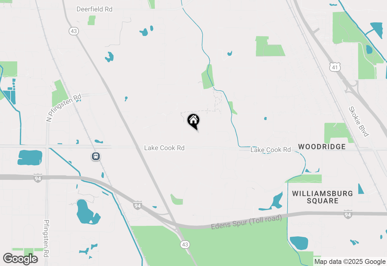 Map of 49 Larkdale East Road, Deerfield, IL 60015