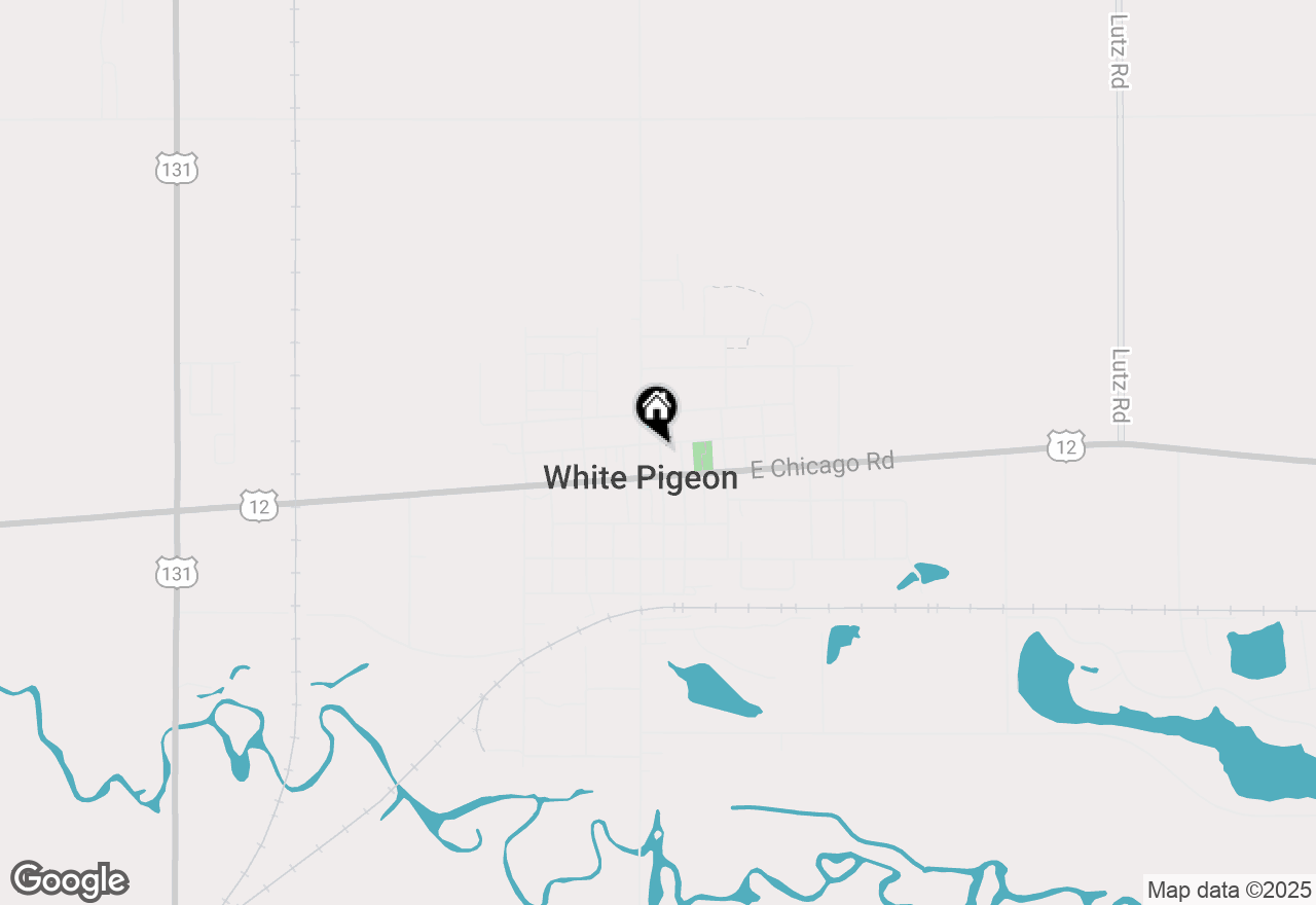 Map of 104 E Michigan Avenue, White Pigeon, MI 49099