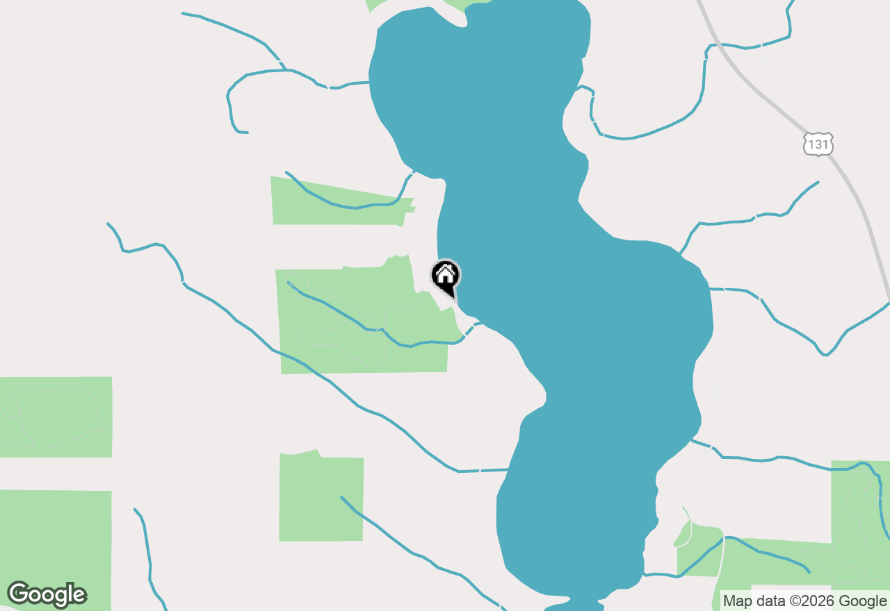 Map of 6184 Indian Garden Road, Petoskey, MI 49770