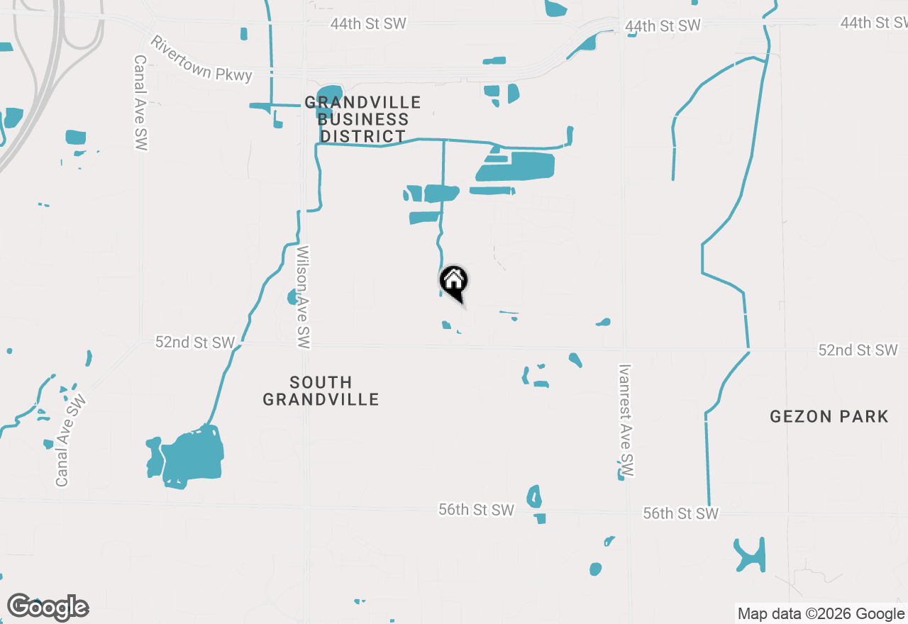 Map of 5105 Vistula Court Sw, Wyoming, MI 49418