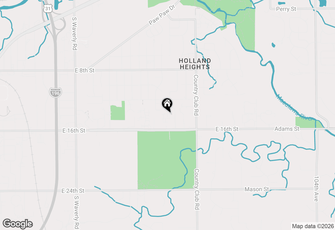 Map of 1051 Abbey Court #1, Holland, MI 49423