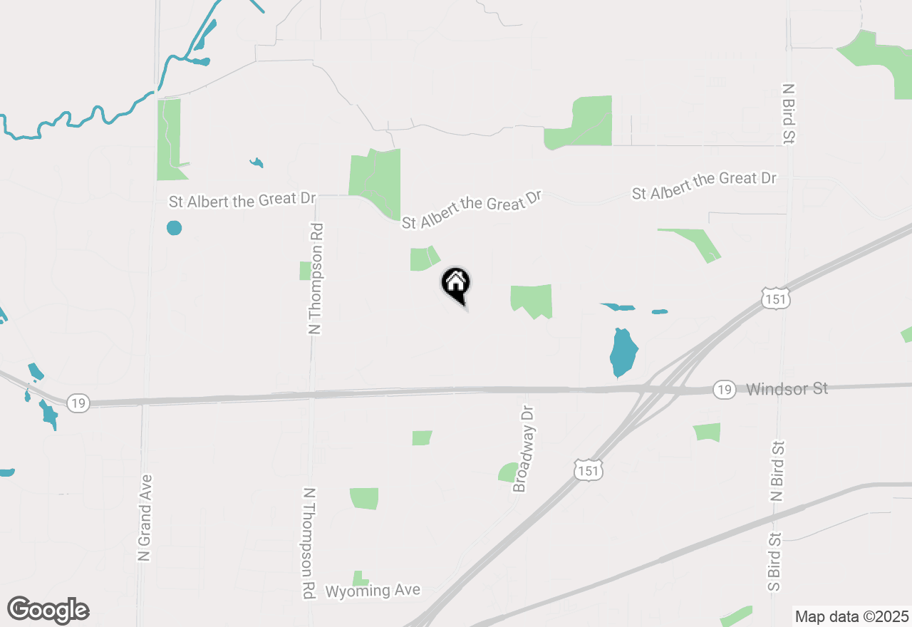 Map of 1847 Windemere Court, Sun Prairie, WI 53590