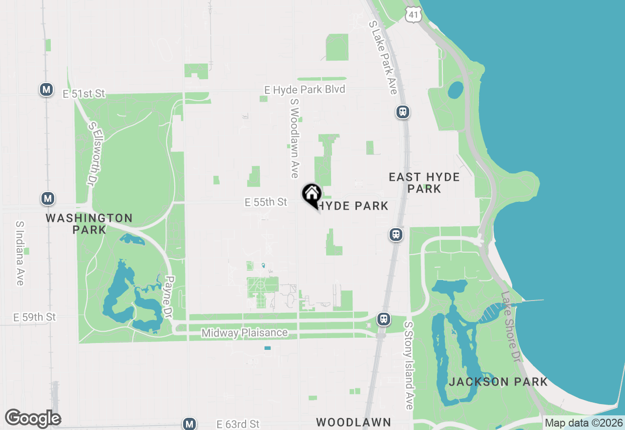 Map of 5530 S Kimbark Avenue, Chicago, IL 60637