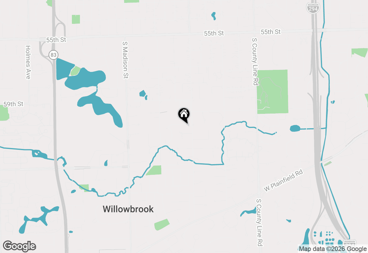 Map of 440 60th Place, Burr Ridge, IL 60527