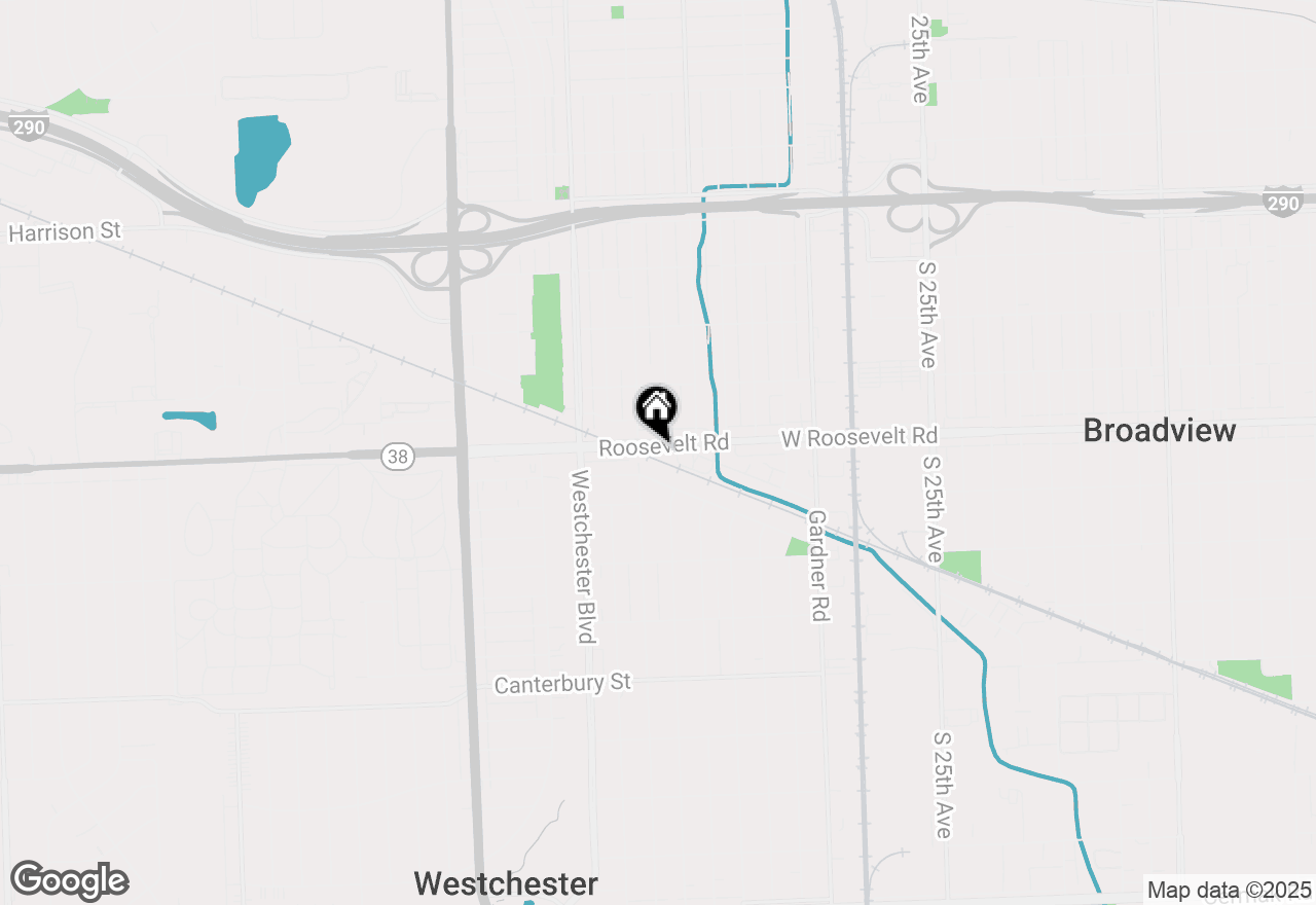 Map of 10055 W Roosevelt Road, Westchester, IL 60154