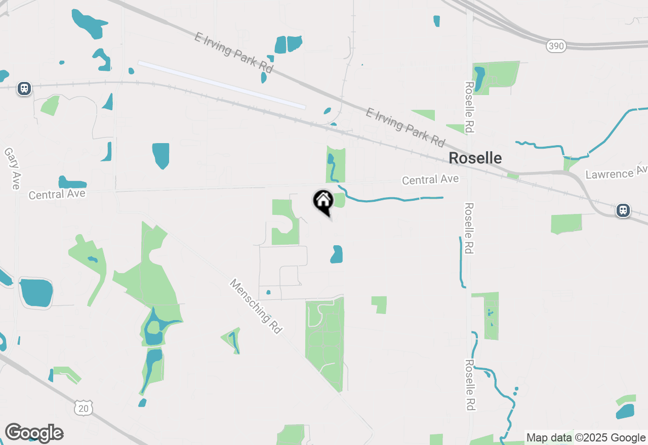 Map of 135 Richmond Court, Roselle, IL 60172