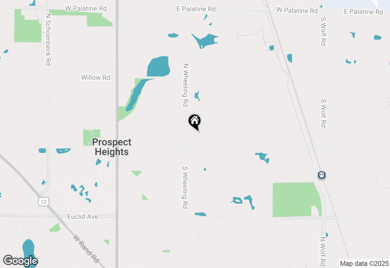 Map of 10 Casa Court, Prospect Heights, IL 60070