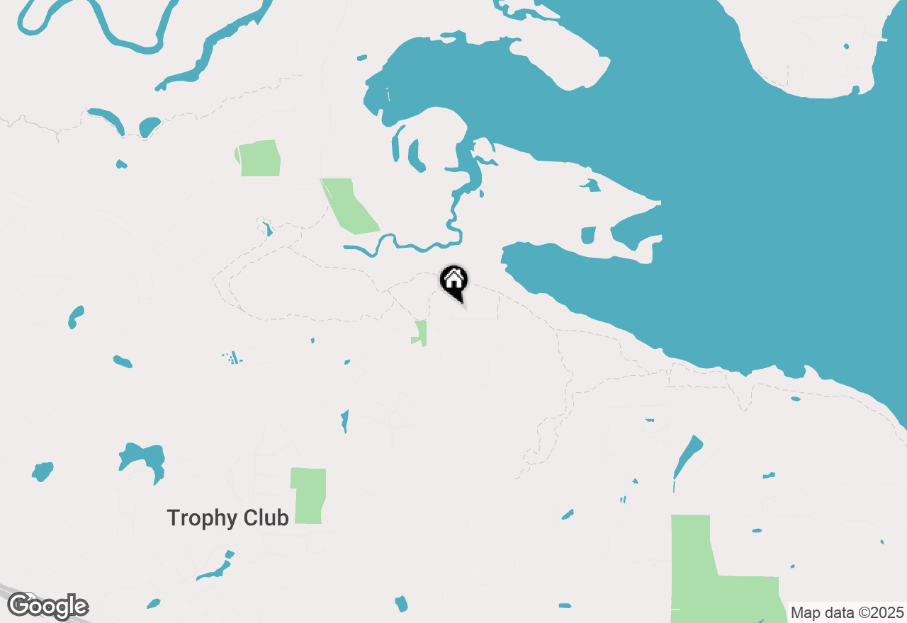 Map of 5000 T W King Road, Southlake, TX 76092