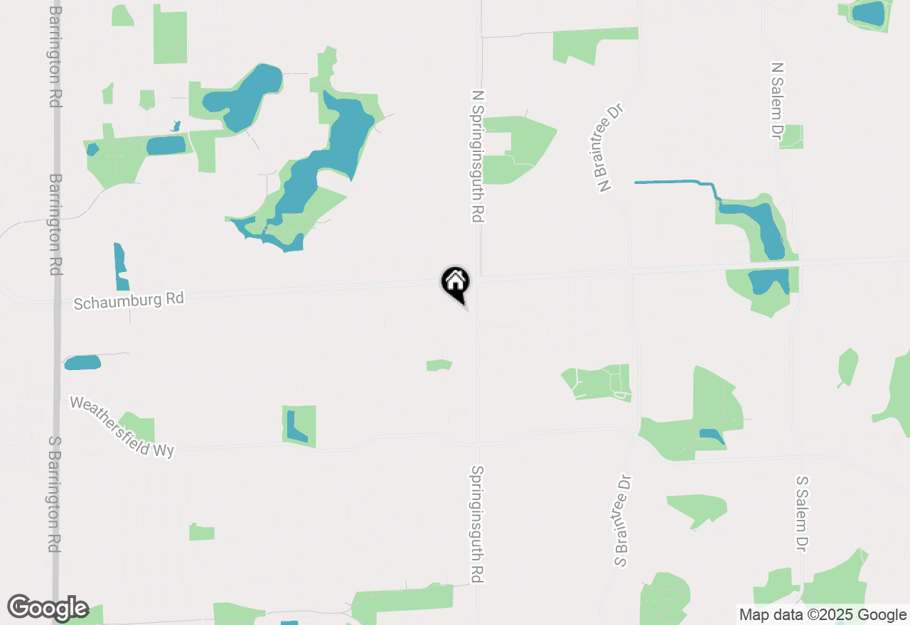 Map of 25 Westover Lane, Schaumburg, IL 60193