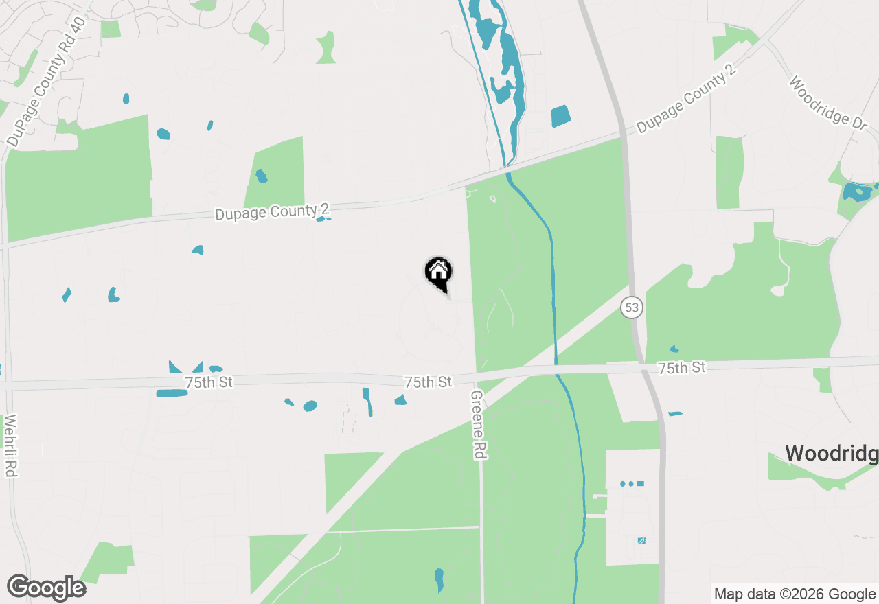 Map of 8S210 Stonehedge Court, Naperville, IL 60540