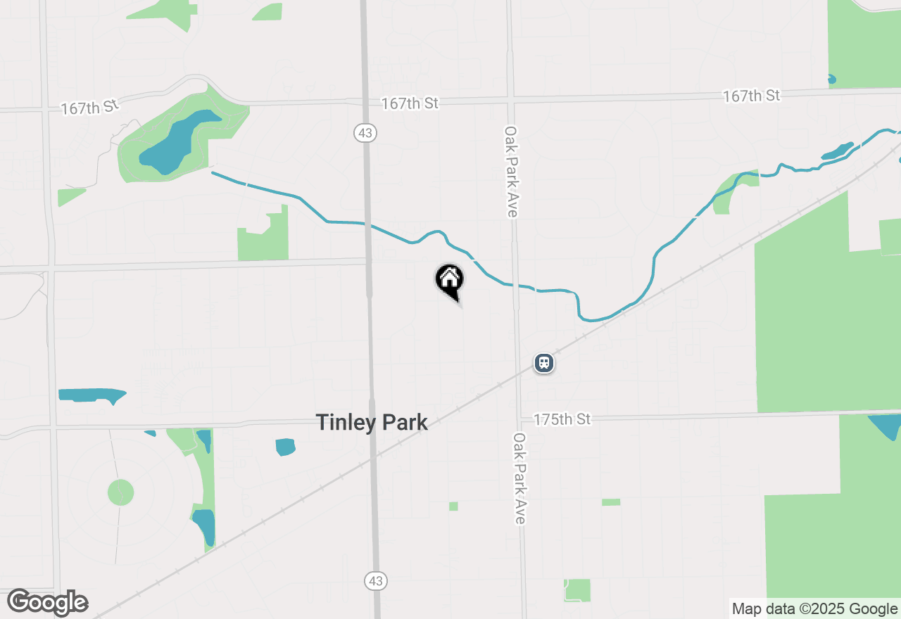 Map of 17209 70th Avenue, Tinley Park, IL 60477