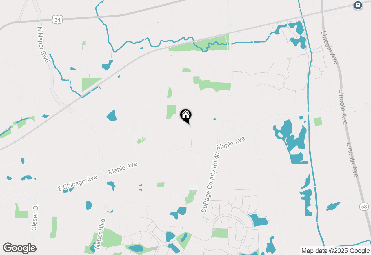 Map of 2400 Shasta Drive, Lisle, IL 60532