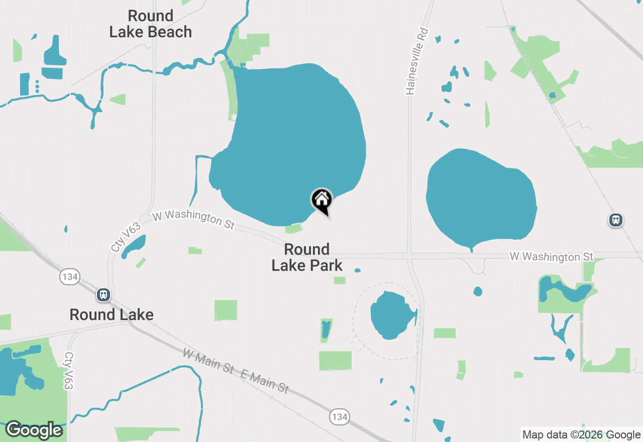 Map of 325 E Lake Shore Drive, Round Lake Park, IL 60073