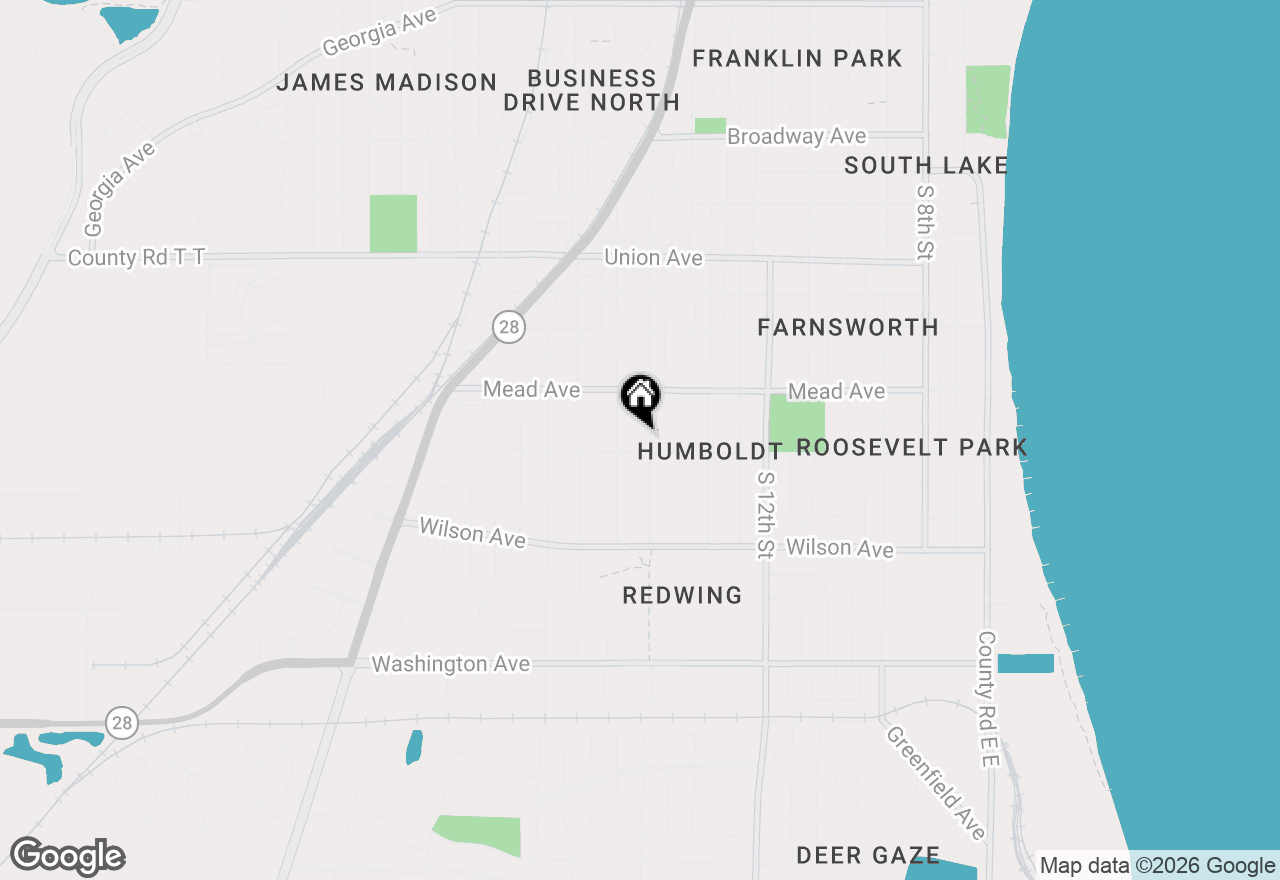 Map of 2620 S 15th St, Sheboygan, WI 53081