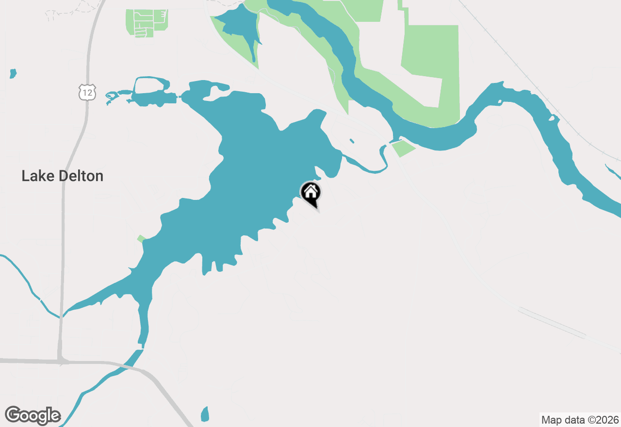 Map of 1151 Canyon Road #3, Wisconsin Dells, WI 53965