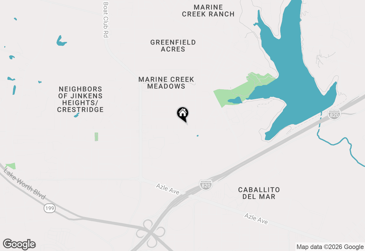 Map of 4513 Ebbtide Court, Fort Worth, TX 76135