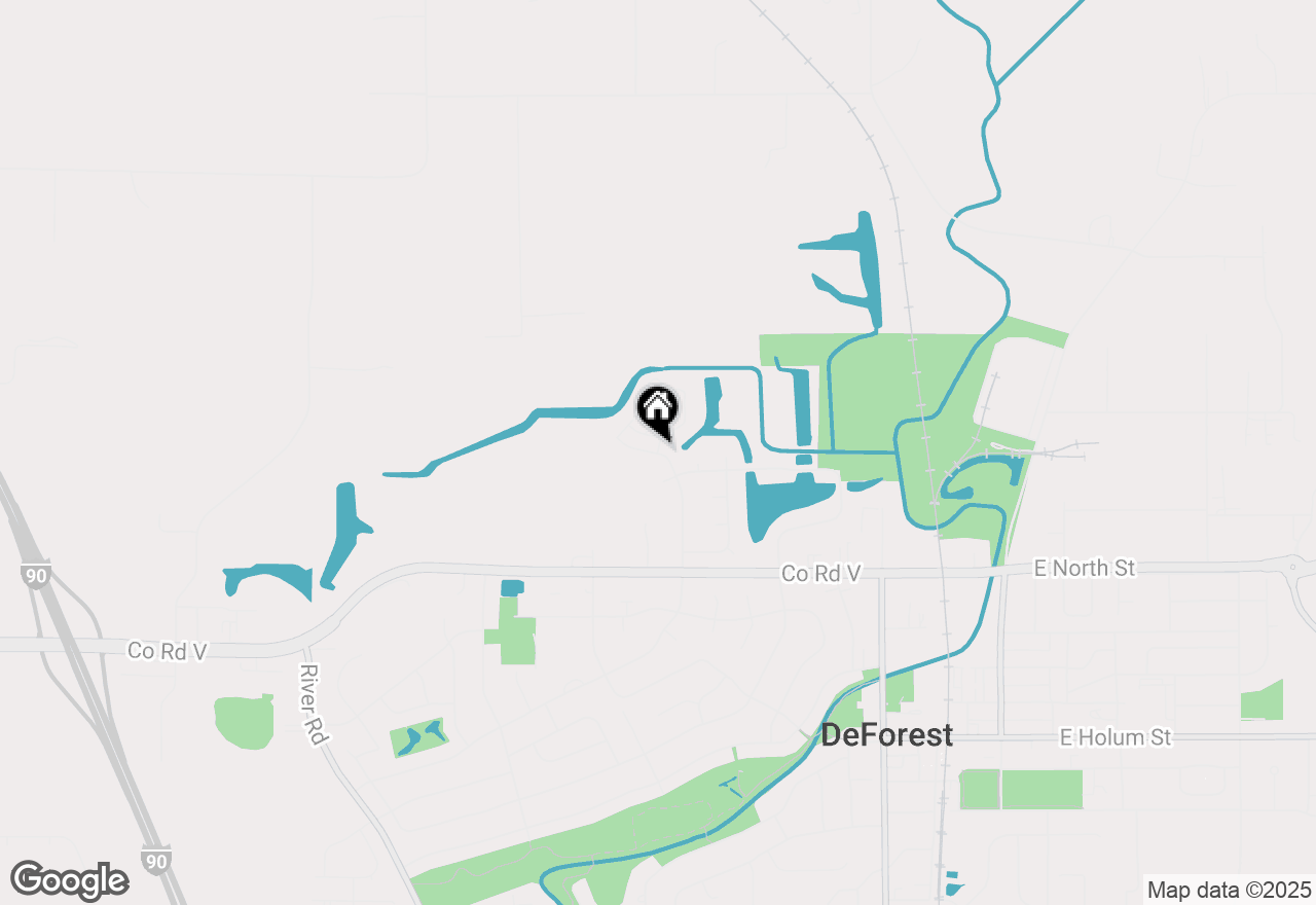 Map of 667 Springbrook Circle #59, Deforest, WI 53532
