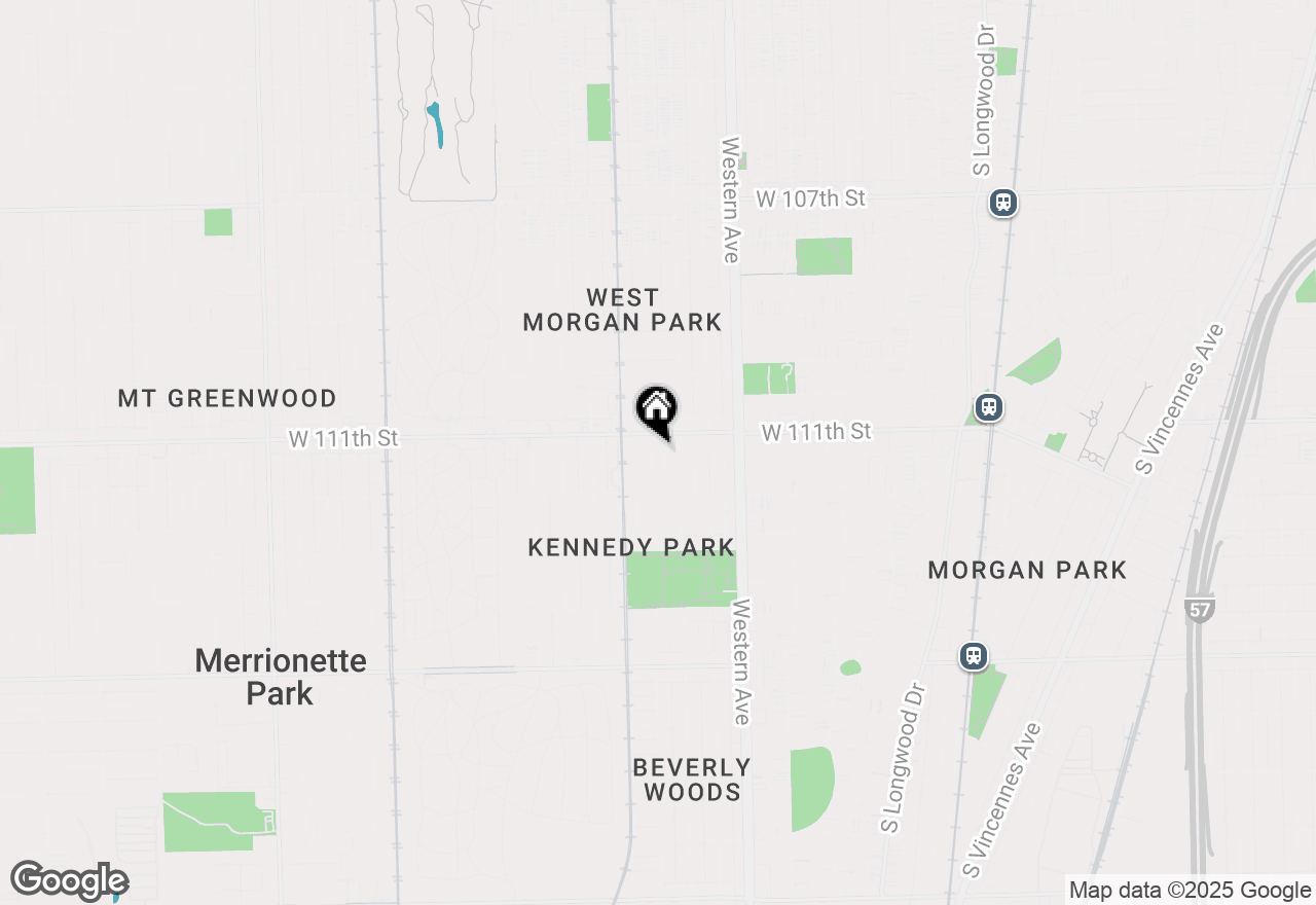 Map of 11119 S Maplewood Avenue, Chicago, IL 60655