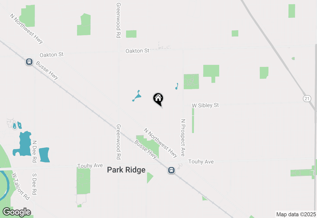 Map of 726 Hastings Street, Park Ridge, IL 60068