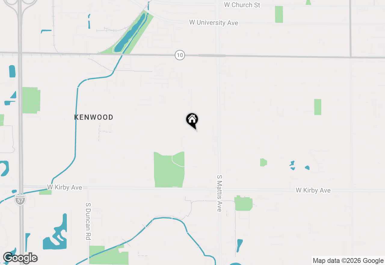 Map of 1015 Hollycrest Drive, Champaign, IL 61821