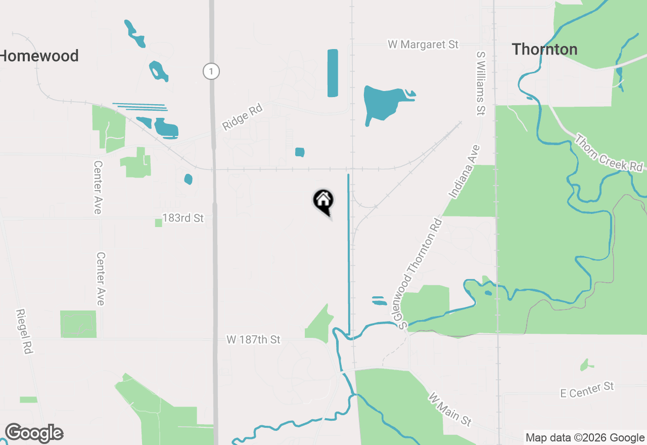 Map of 555 N Carroll Parkway #1F, Glenwood, IL 60425