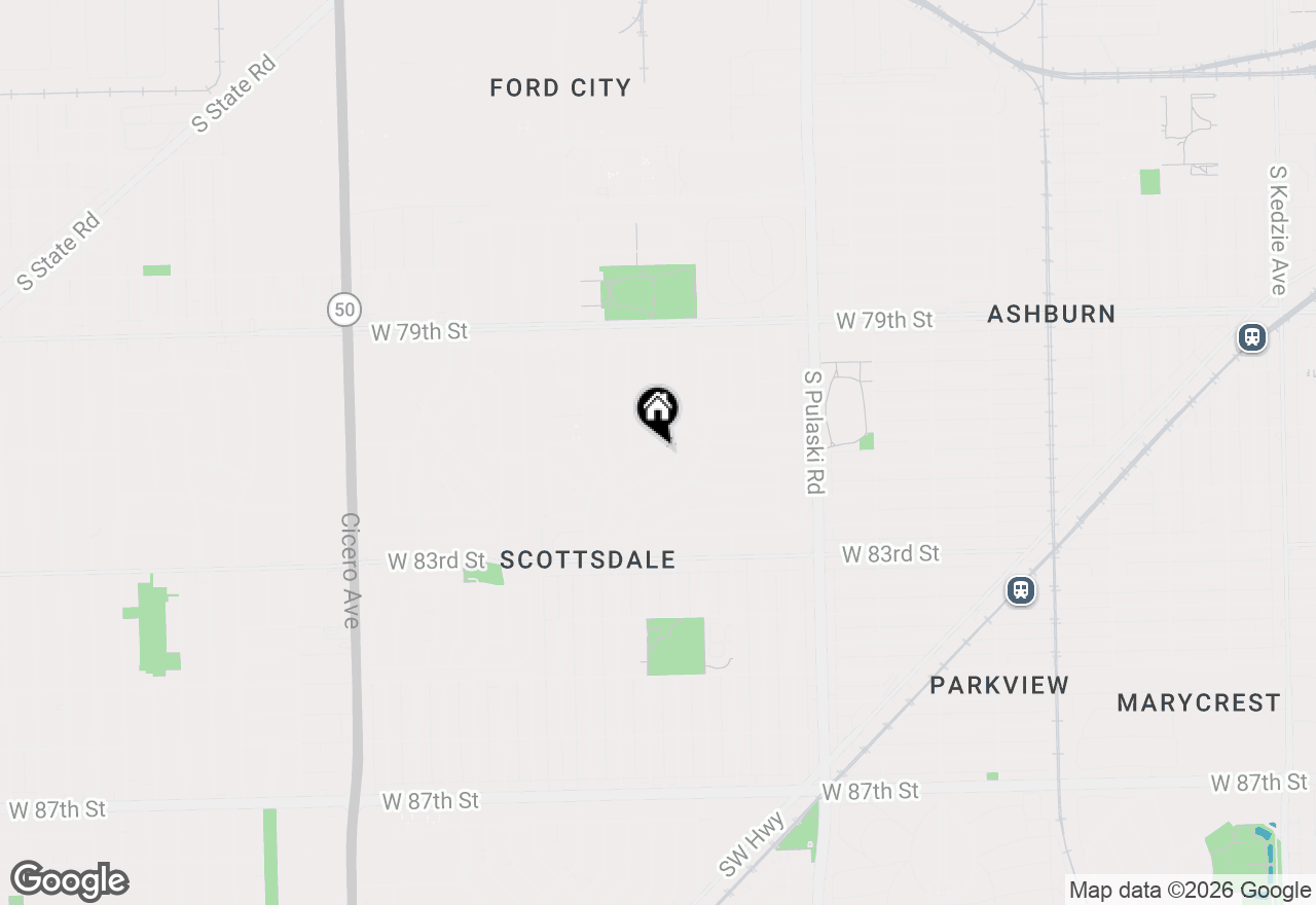 Map of 4263 W 81st Street, Chicago, IL 60652