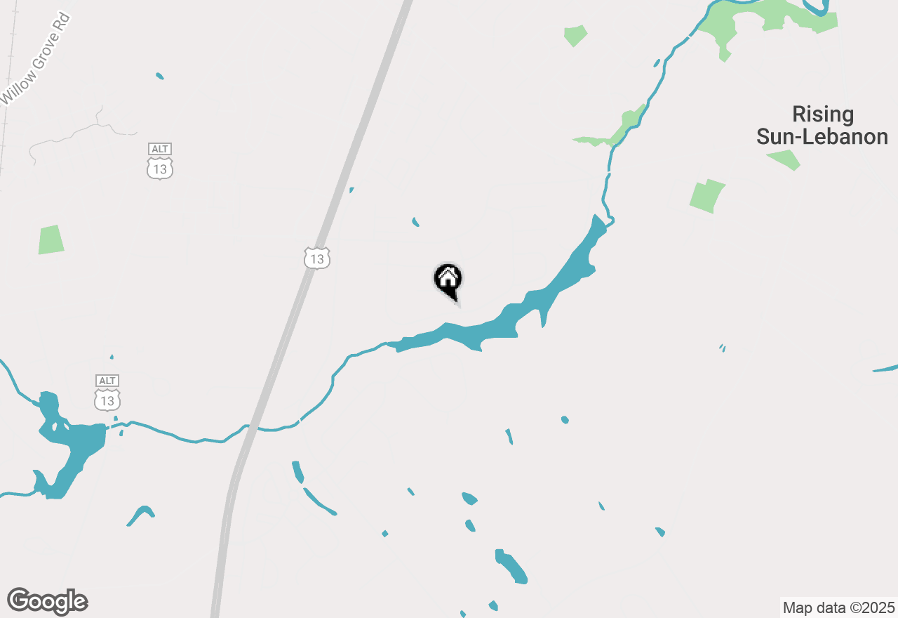 Map of Lot 45 Brookfield Drive, Dover, DE 19901