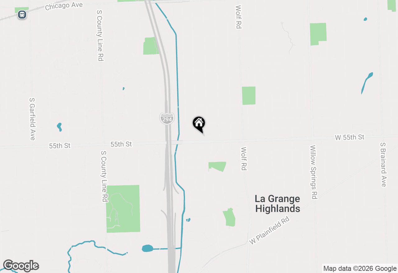 Map of 5435 Central Avenue, Western Springs, IL 60558