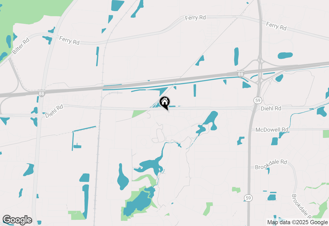 Map of 1630 Kemper Drive, Naperville, IL 60563