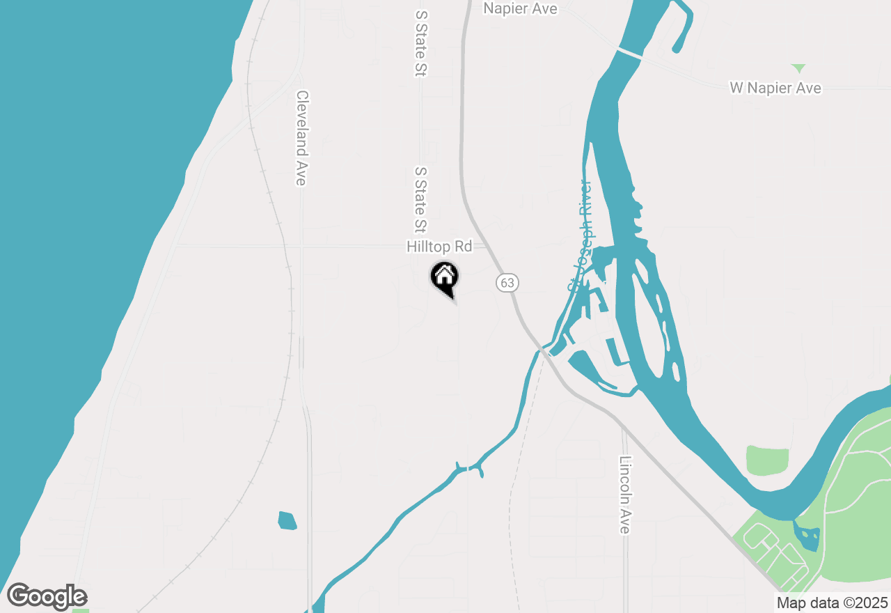 Map of 2272 Washington Avenue, St. Joseph, MI 49085