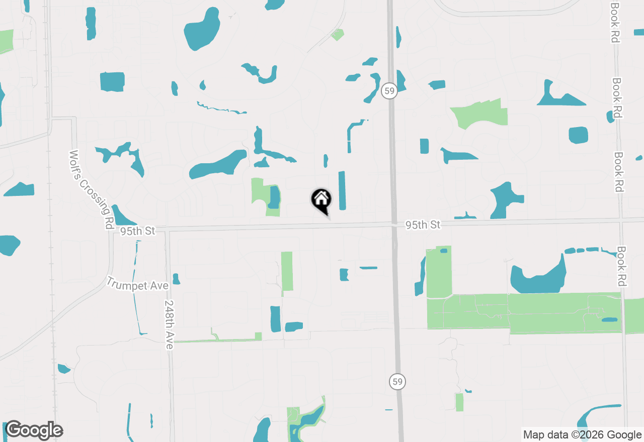 Map of 3383 Rosecroft Lane, Naperville, IL 60564