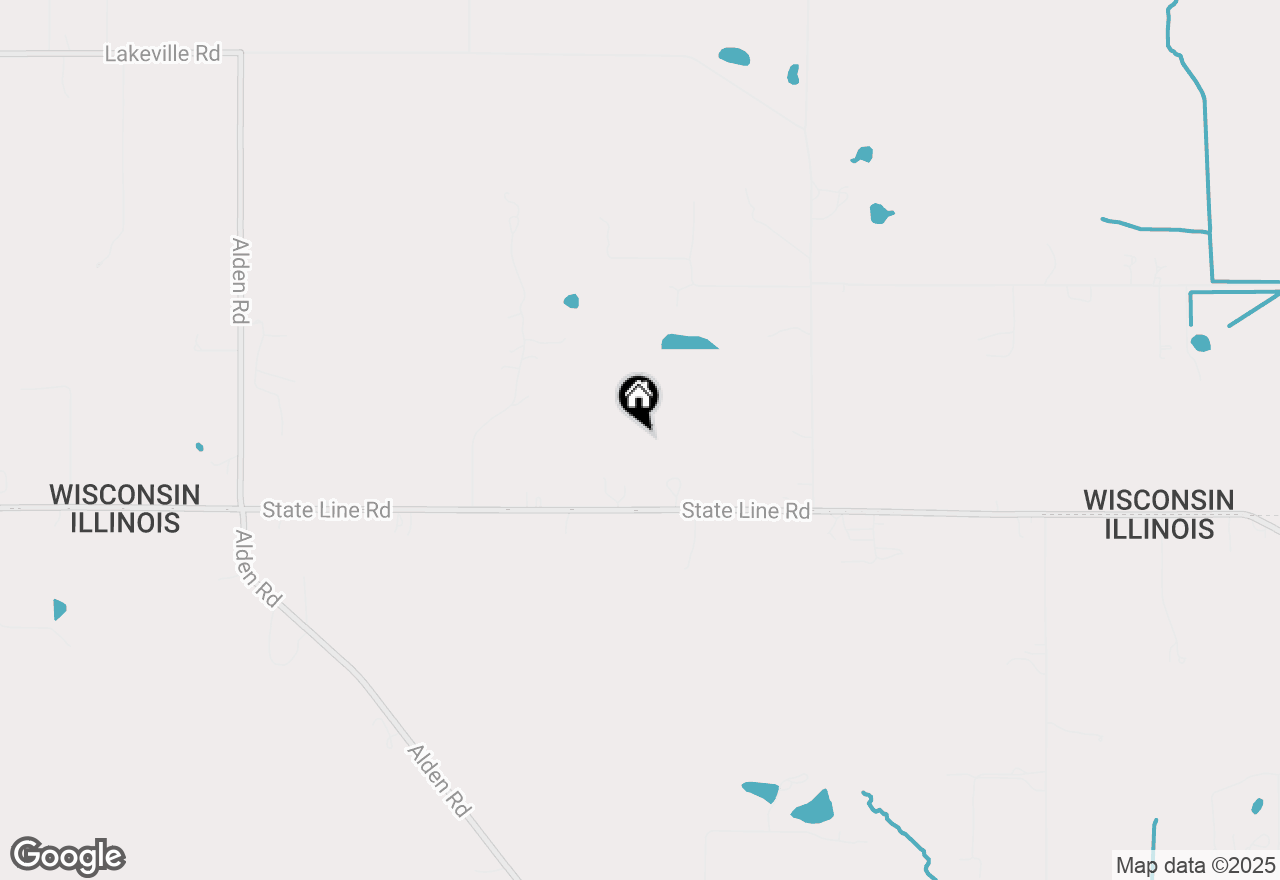 Map of W4766 State Line Rd, Linn, WI 53184