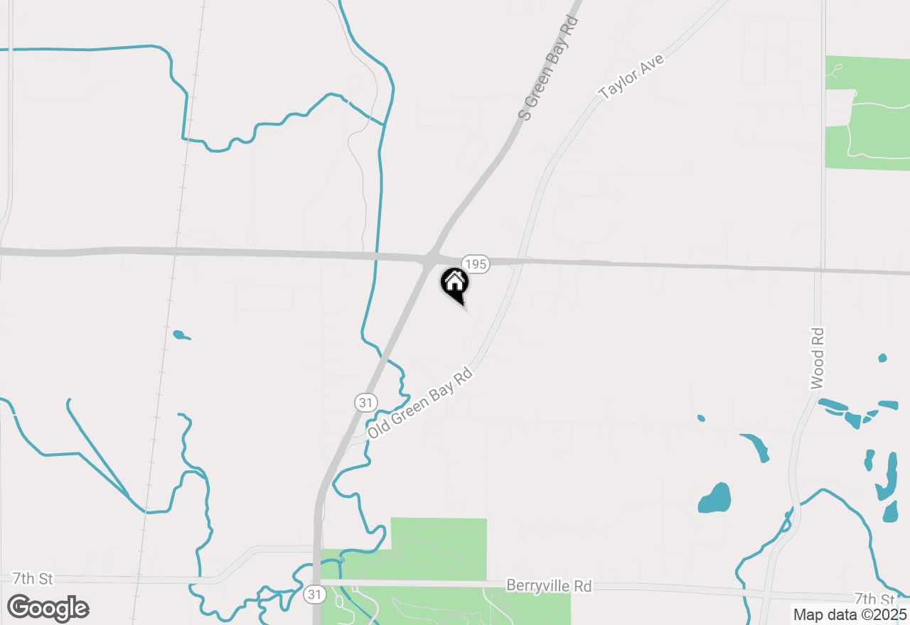 Map of 220 Old Green Bay Rd, Kenosha, WI 53144