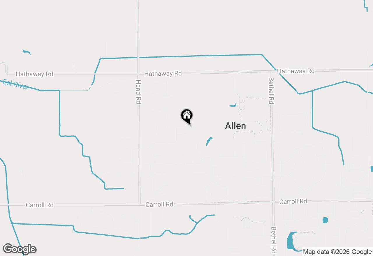 Map of 12792 Watts Drive, Fort Wayne, IN 46818