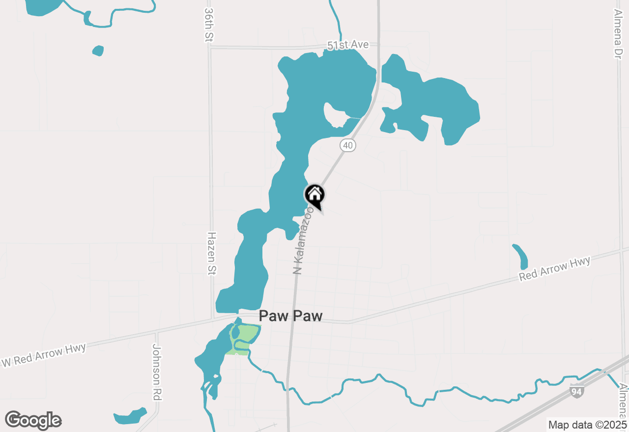 Map of 642 Kalamazoo N, Paw Paw, MI 49079