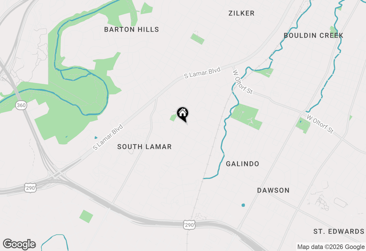 Map of 3001 Del Curto Rd #10, Austin, TX 78704