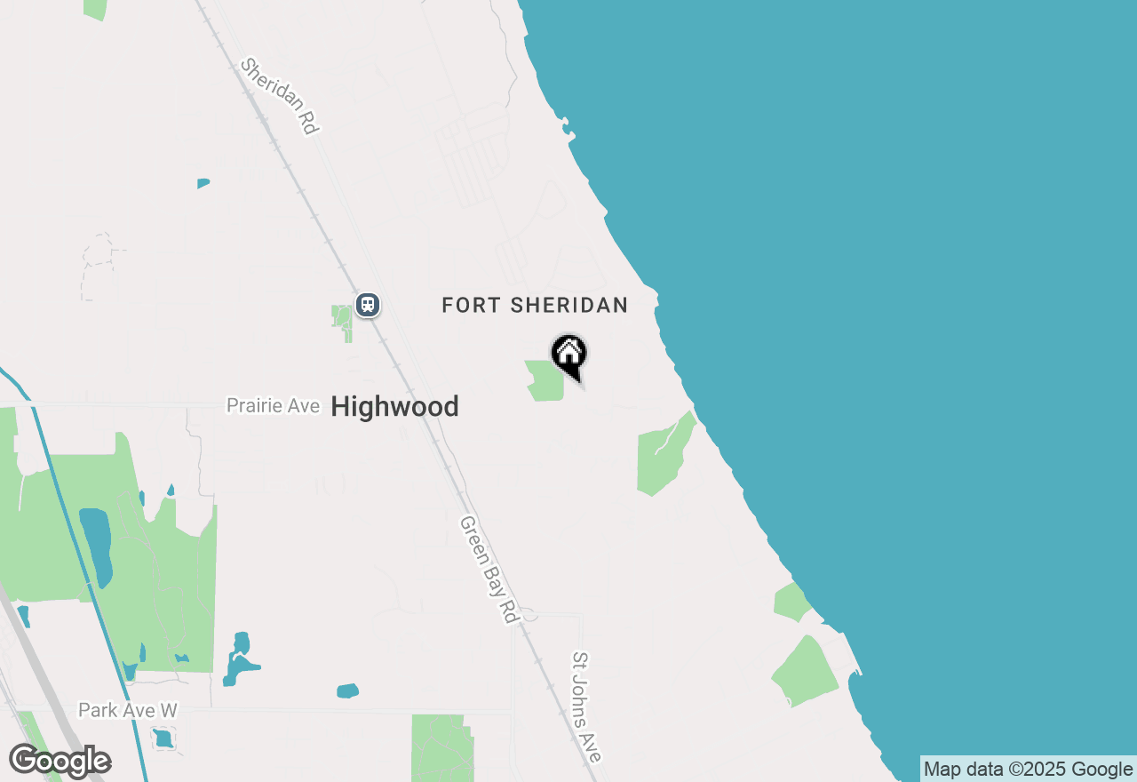 Map of 2628 Roslyn Circle, Highland Park, IL 60035