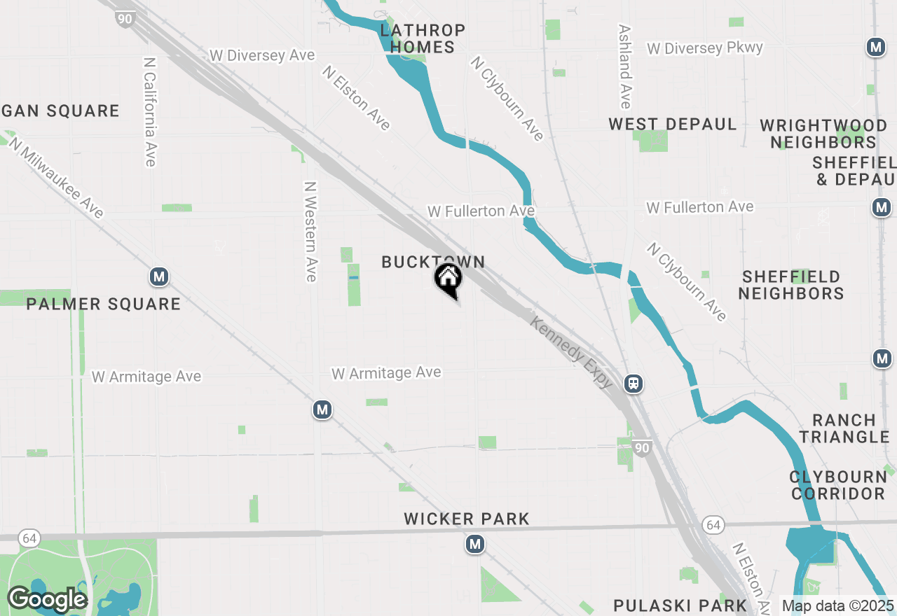 Map of 2041 W Shakespeare Avenue, Chicago, IL 60647