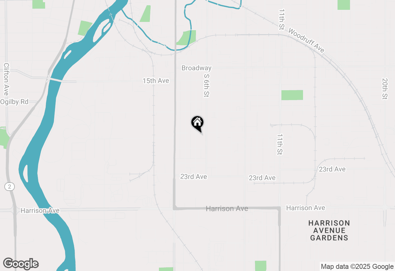 Map of 2106 S 5th Street, Rockford, IL 61104