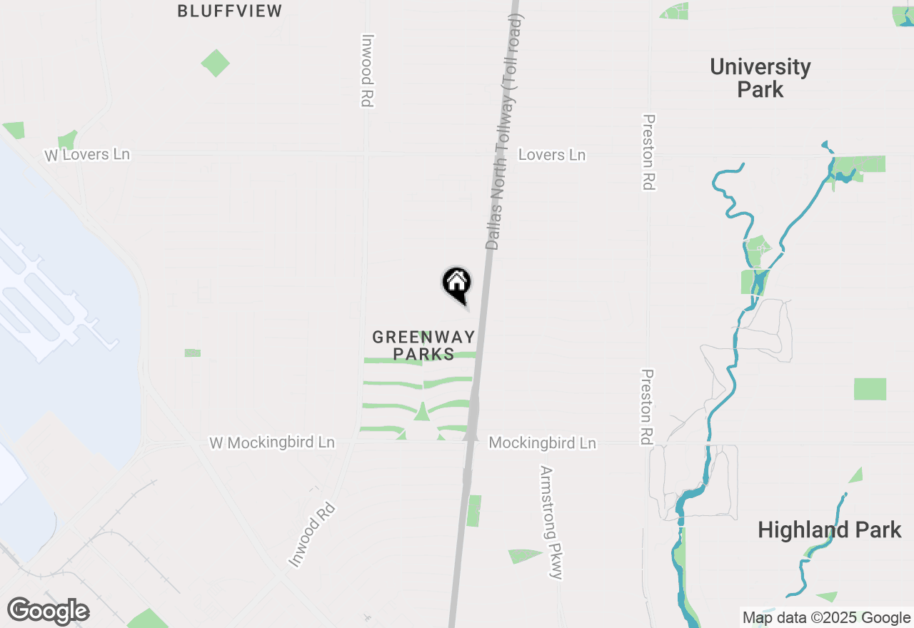 Map of 5519 Drane Drive, Dallas, TX 75209