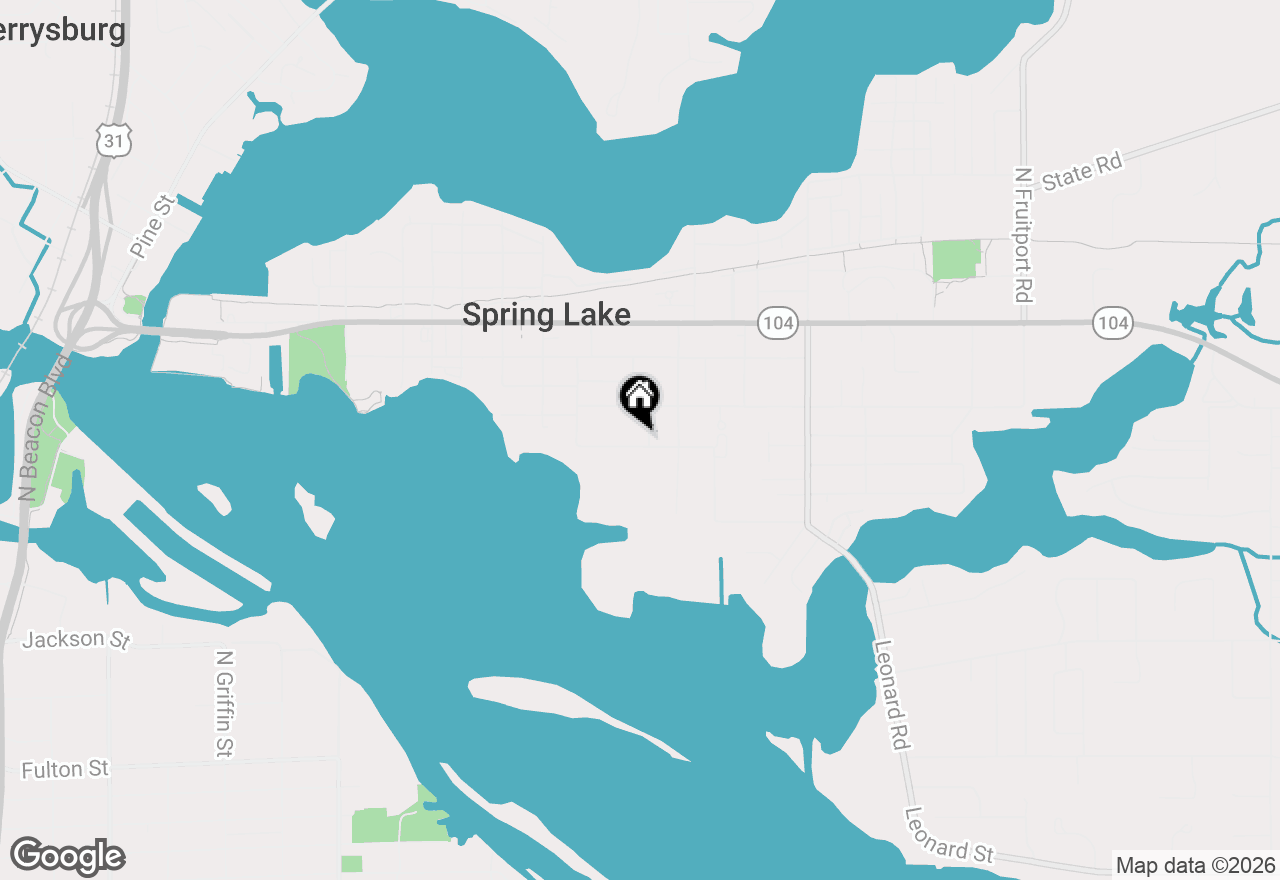 Map of 319 Visser Street, Spring Lake, MI 49456