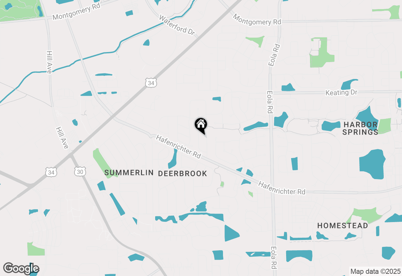 Map of 1932 Royal Lane, Aurora, IL 60503