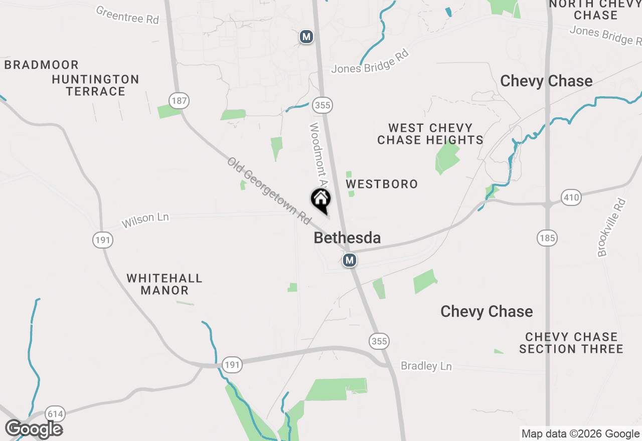Map of 7710 Woodmont Avenue #1011, Bethesda, MD 20814