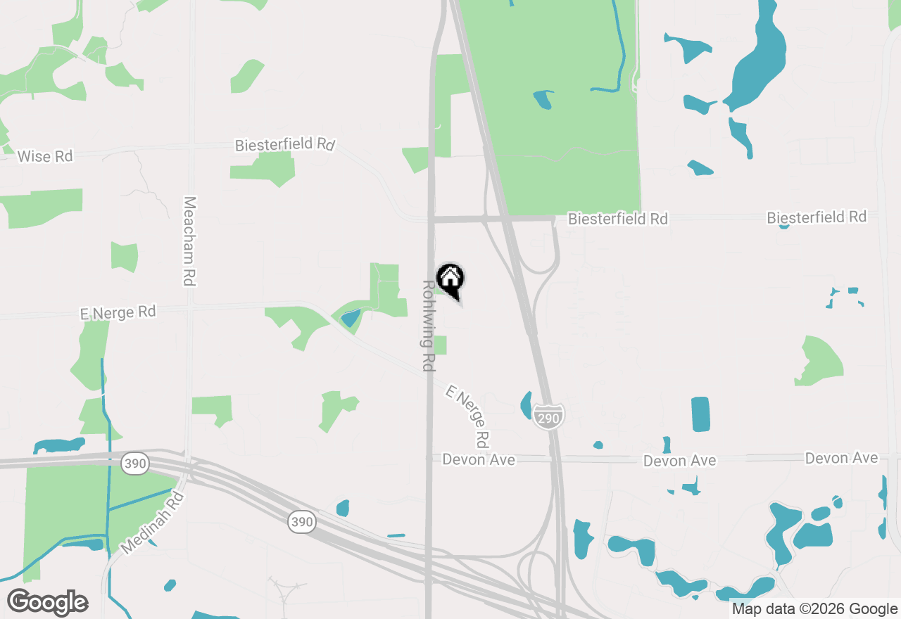 Map of 1034 Huntington Drive #1034, Elk Grove Village, IL 60007