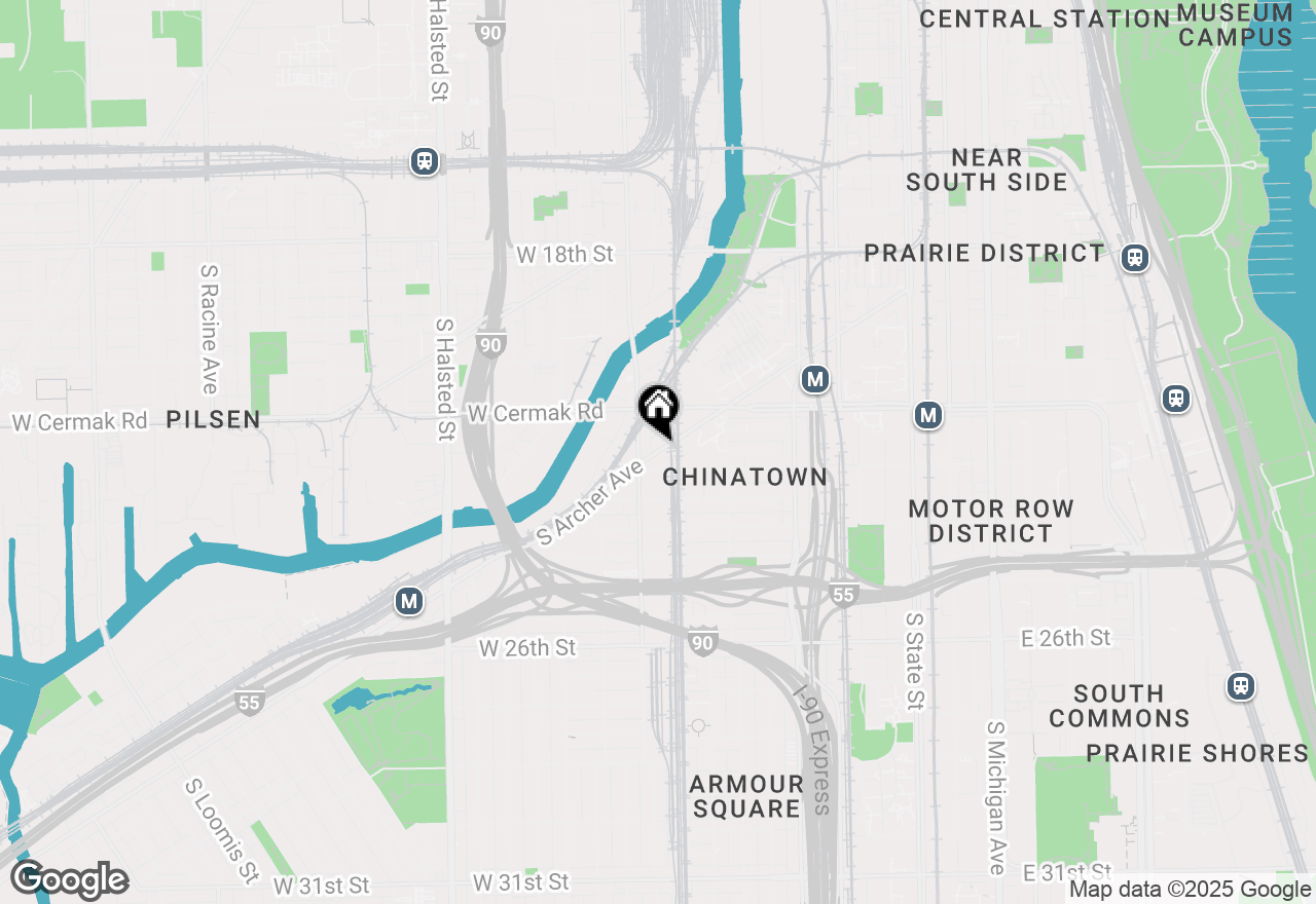 Map of 2252 S Archer Avenue #207, Chicago, IL 60616