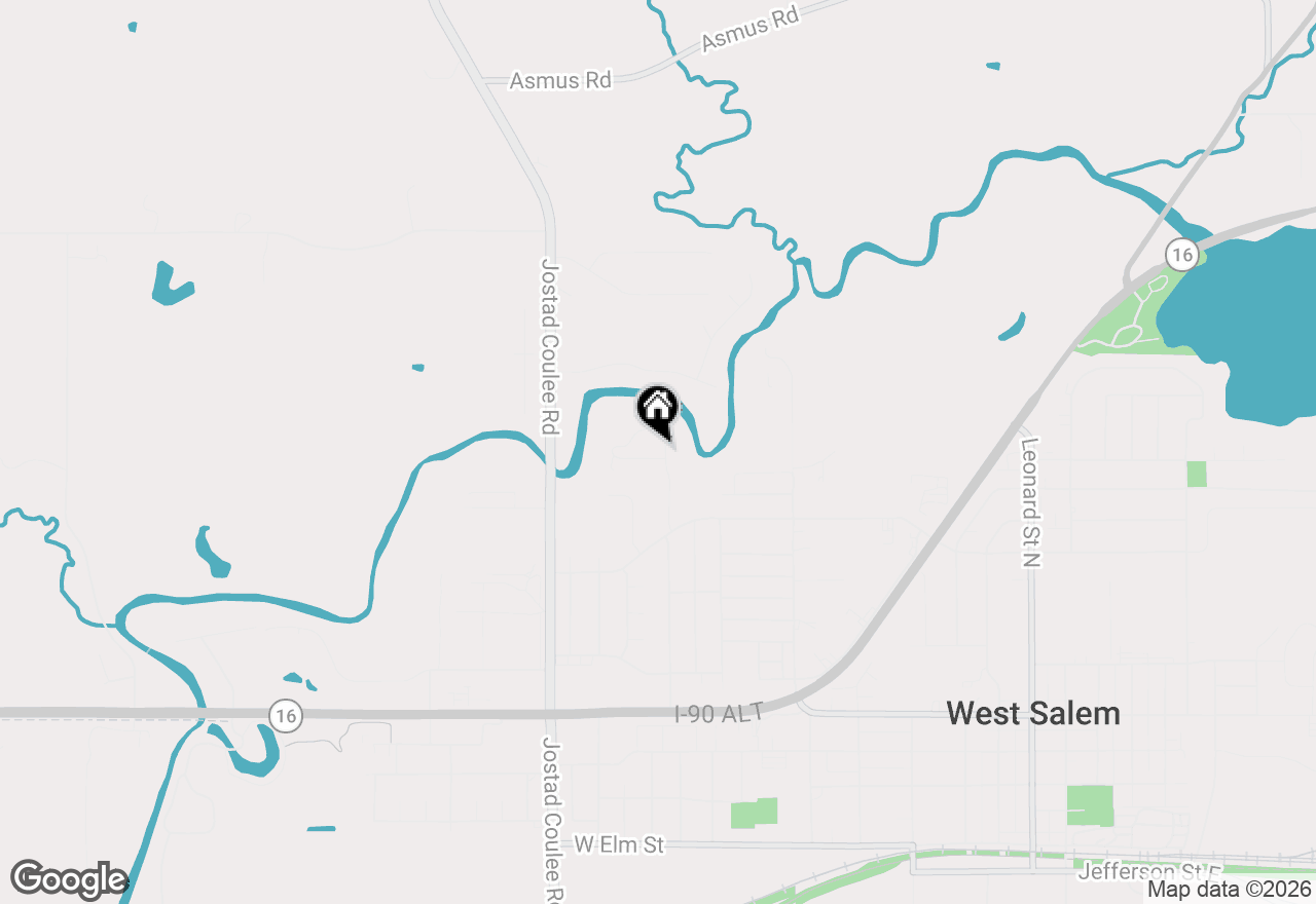 Map of 830 Wagon Dr, West Salem, WI 54669