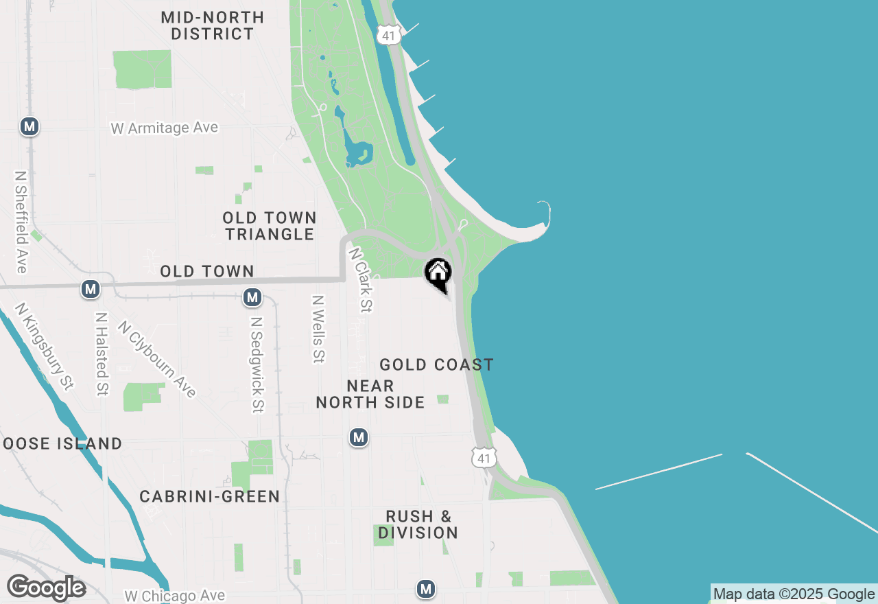 Map of 1515 N Astor Street #9C, Chicago, IL 60610