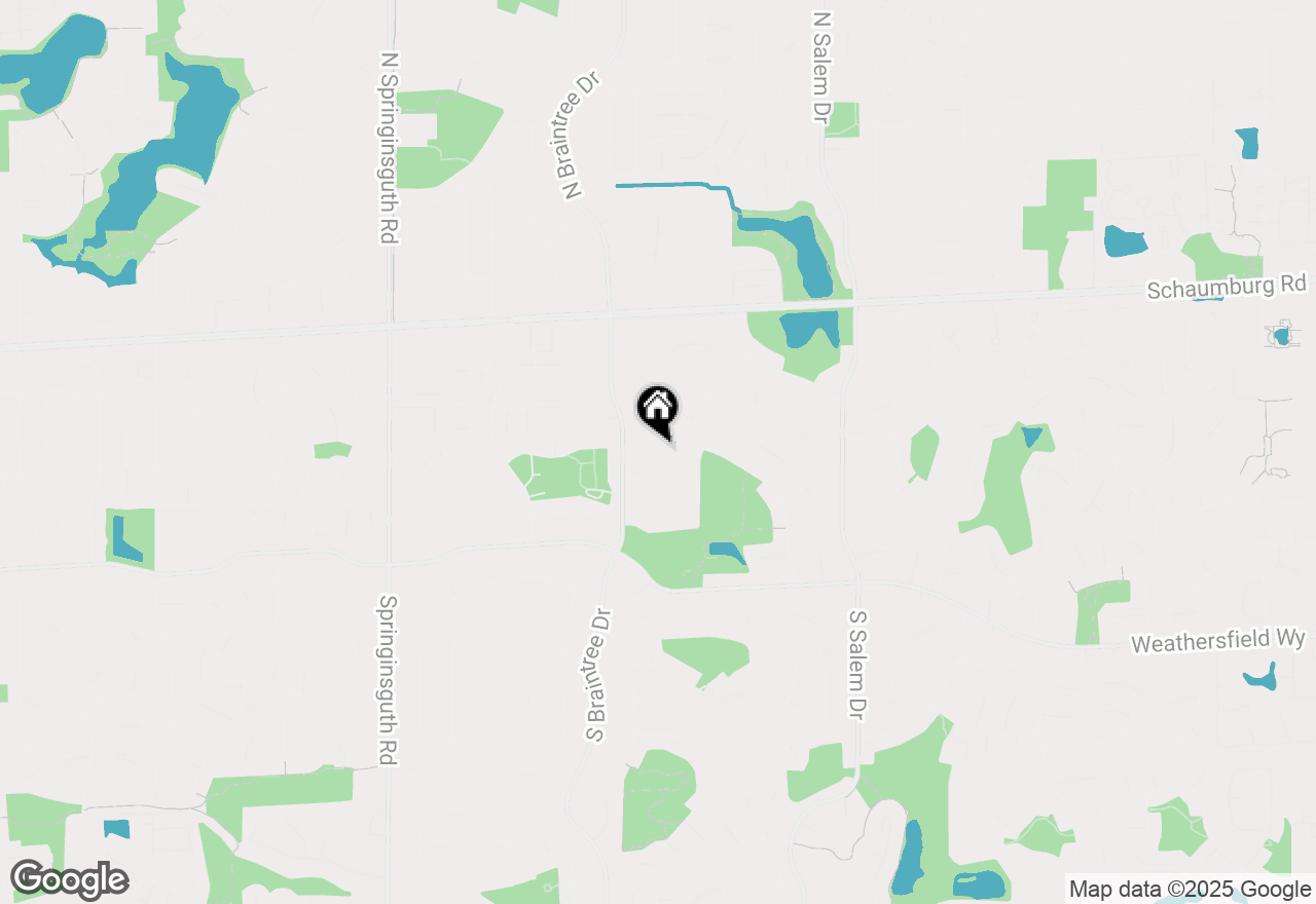 Map of 1115 Sharon Lane, Schaumburg, IL 60193