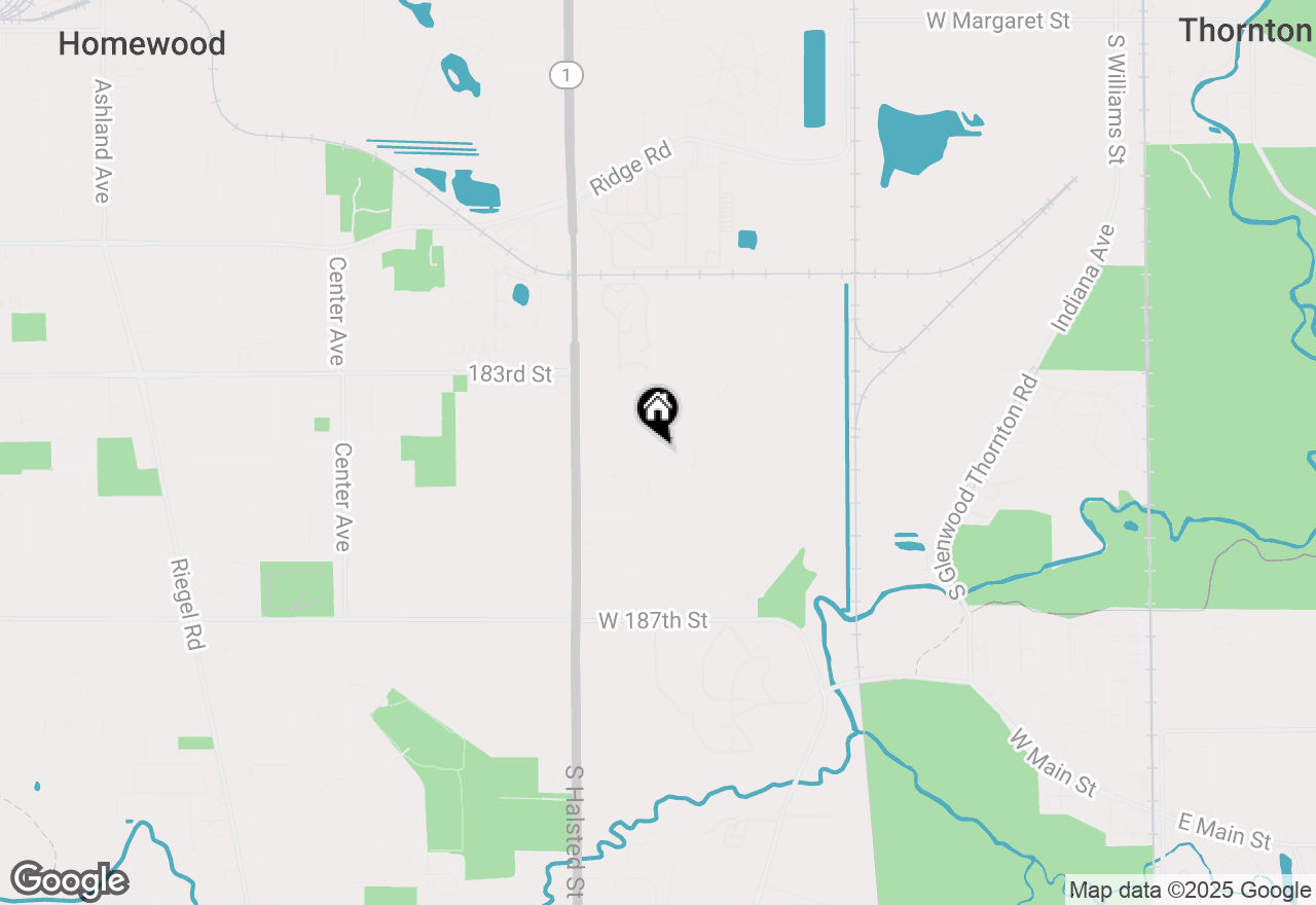 Map of 448 N Kenneth Court, Glenwood, IL 60425